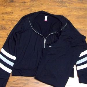 Black jacket and joggers good used condition